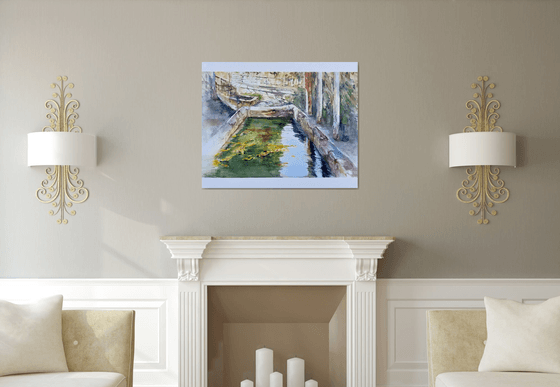 OLD WASHHOUSE OF GUADALAJARA, SPAIN