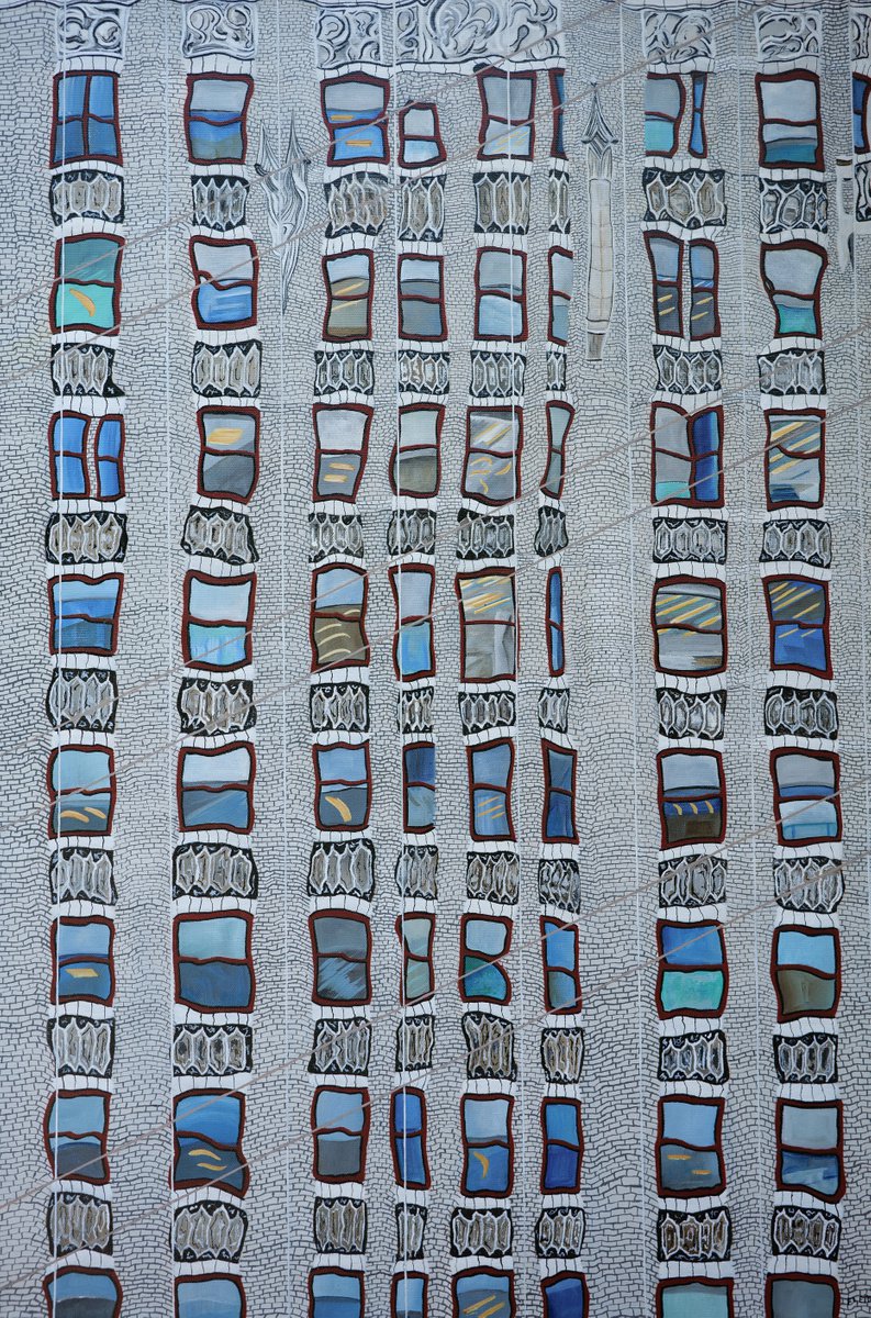 New York City Reflection 4 By Steven Fleit, 24 X 36, Artwork For Sale On Artfinder