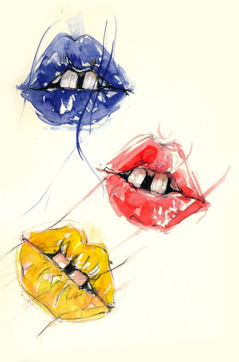 3 Lips by Doriana Popa
