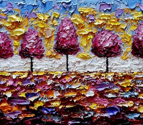 Magenta sunrise by Paige Castile