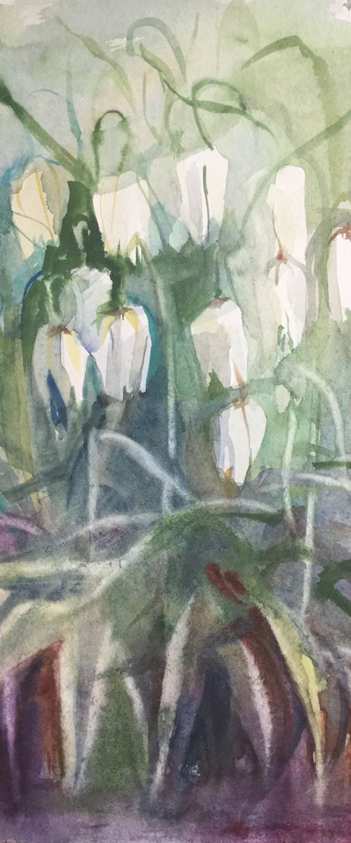 First flowers by Irina Bibik-Chkolian
