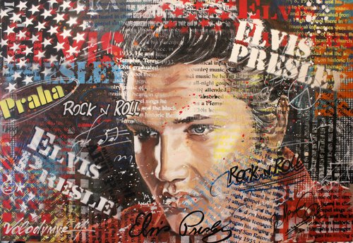 Elvis Presley by Volodymyr Melnychuk