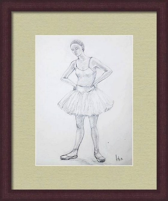 Set of two Ballerinas 5 and 10