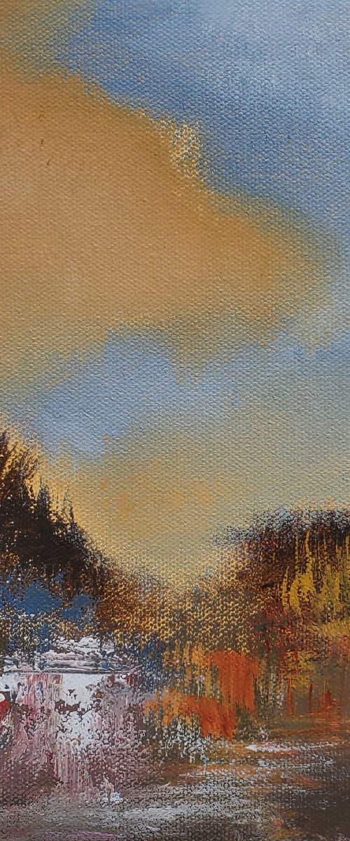 Golden Haze II by Niyati Jiwani