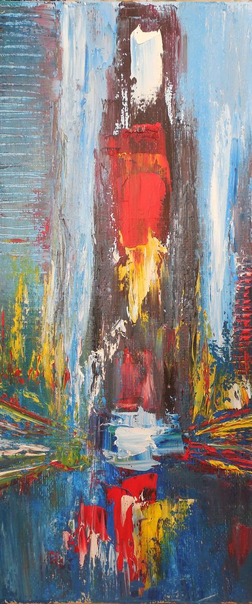 Times Square New York Cityscape by Oksana Fedorova