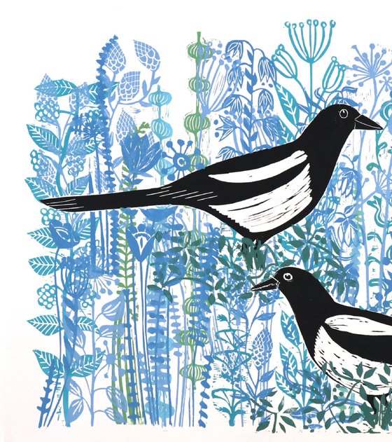 Magpies Two for Joy