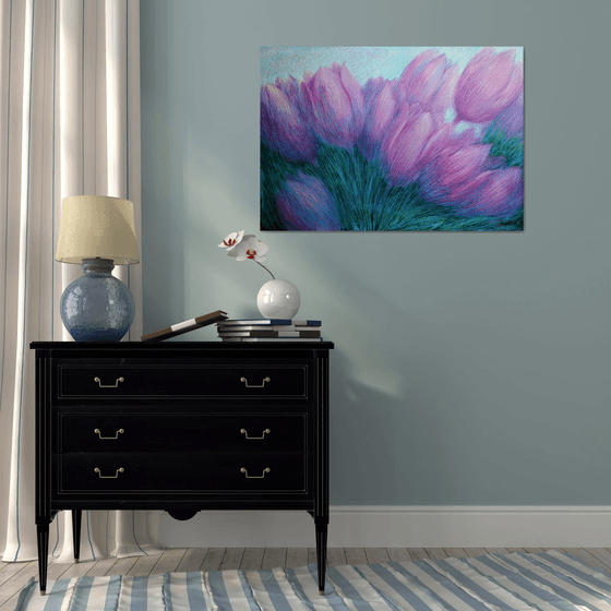 Violet Tulips