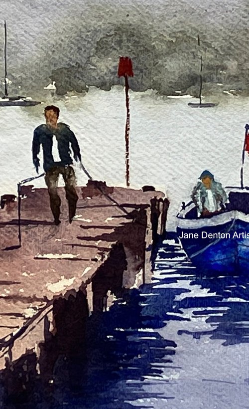 Returning to Harbour by JANE  DENTON