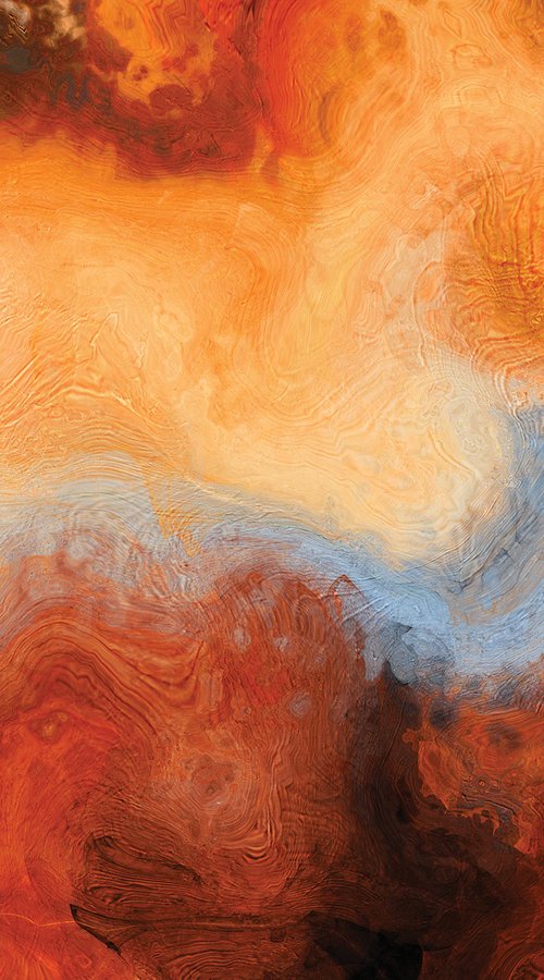 Abstracto terracota by Javier Diaz