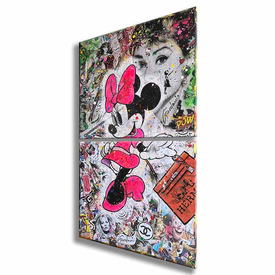 Tomorrow Hermes – Original Painting (Diptych)