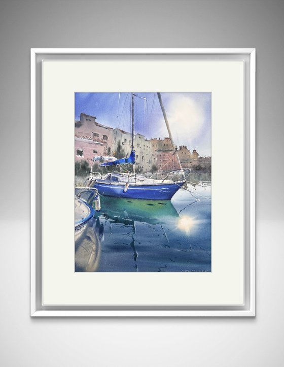 Harbor Dreams of Port Saplaya