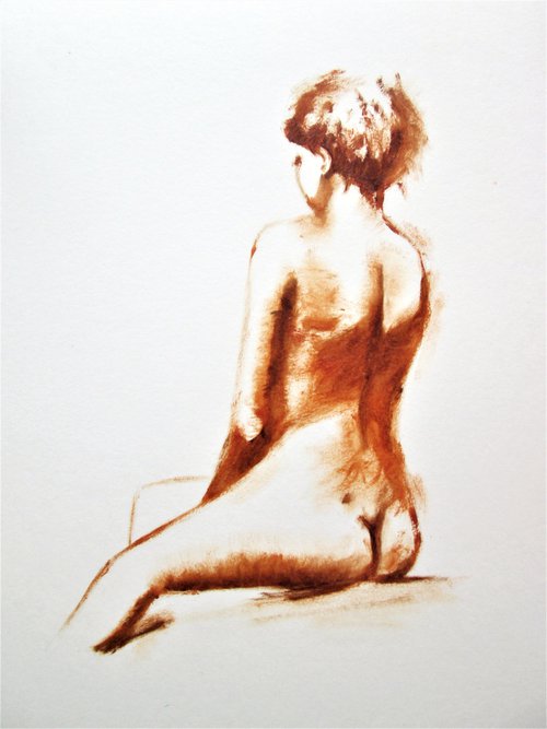 Nude Woman by MARJANSART