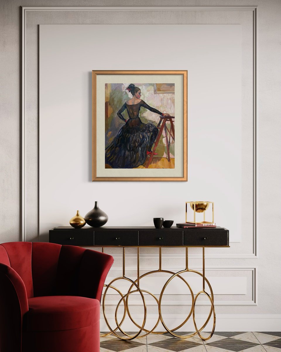 Charlotte In The Image Of Carmen By Nadezda Stupina, 24 X 29, Artwork For Sale On Artfinder