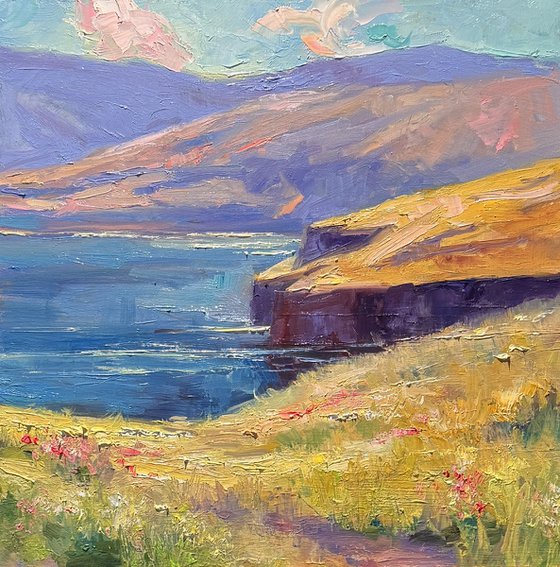 Sunlit Bluffs