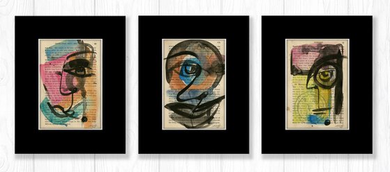 "I See" Collection 3 - 3 Paintings