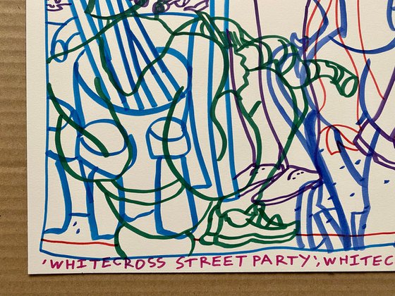 Whitecross Street Party, White Cross Street, LDN, UK