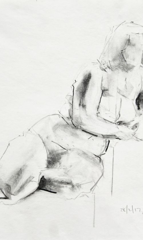 Life Drawing No 129 by Ian McKay