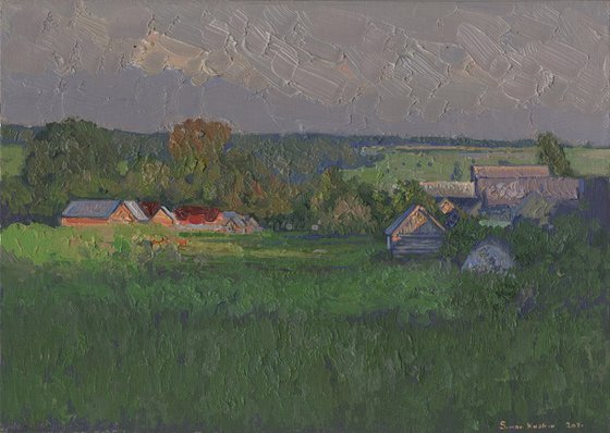 Warm evening. June. Chamzinka