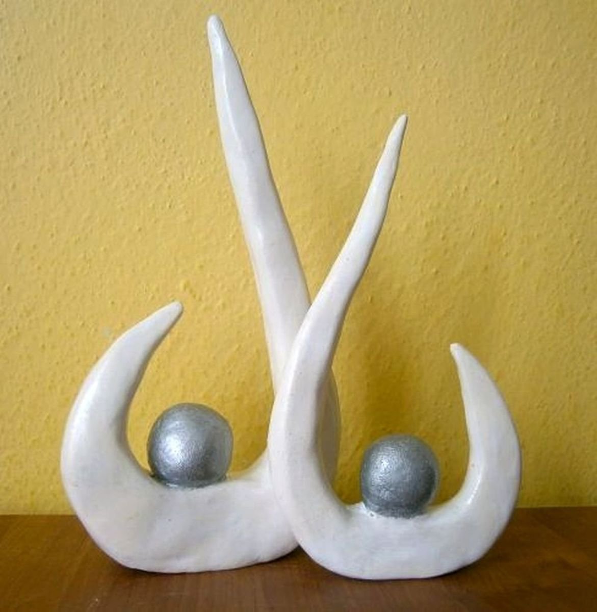 Exercisers - ceramics .. by Emilia Urbanikova