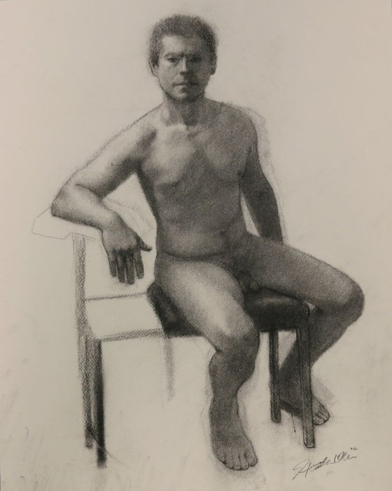 Confident Male Nude