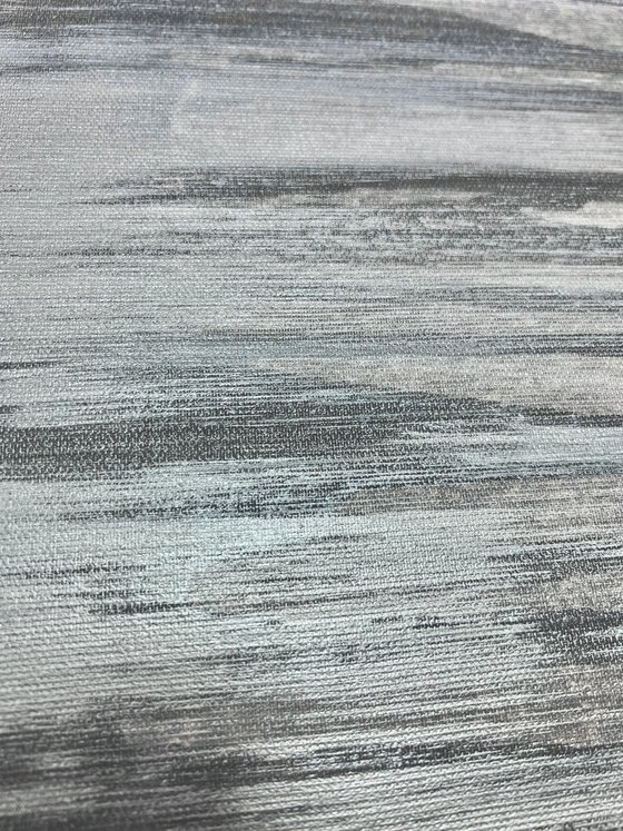 120x80cm Large Gray Abstract. Silver luxury.
