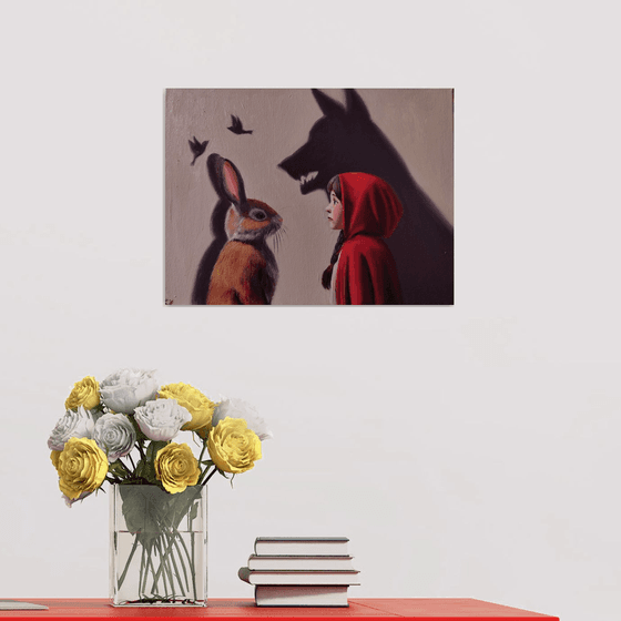 "Little Red Riding Hood's Shadow