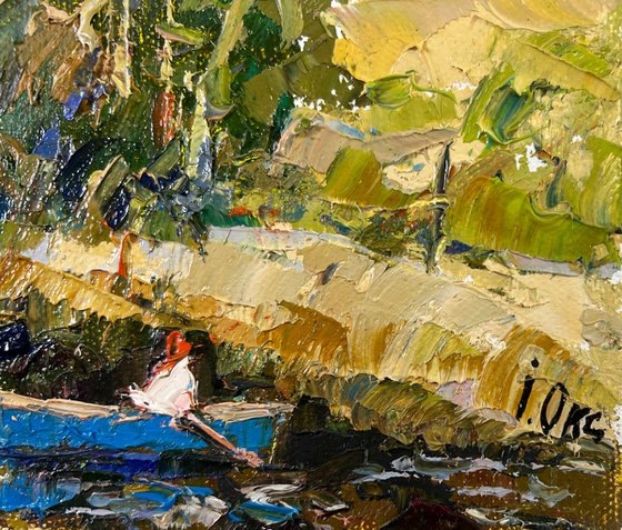 Family vacation on the lake