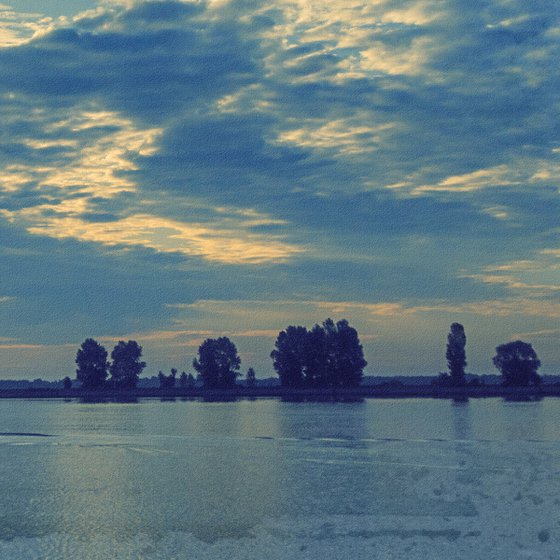 River trip at dawn.