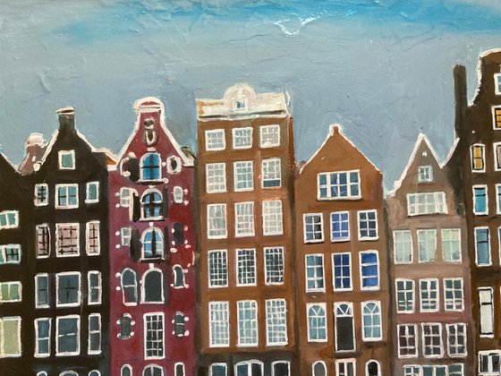 Canal Houses Of Amsterdam