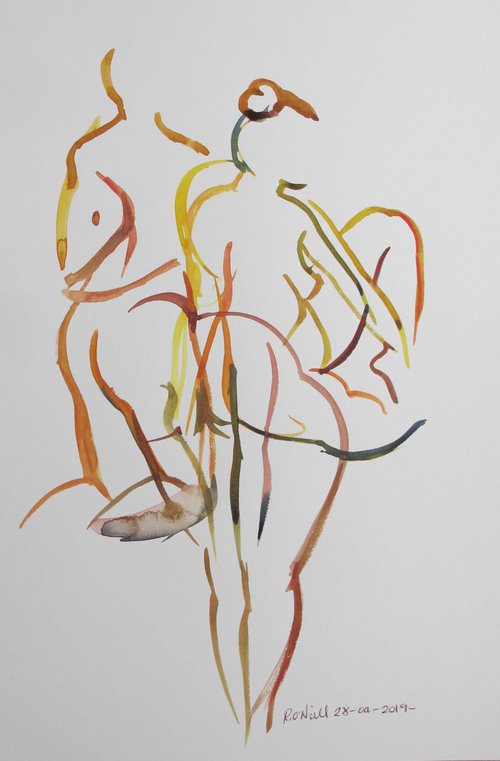 overlapping nudes by Rory O’Neill