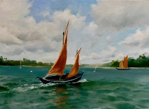 Sailing by Elvira Sultanova