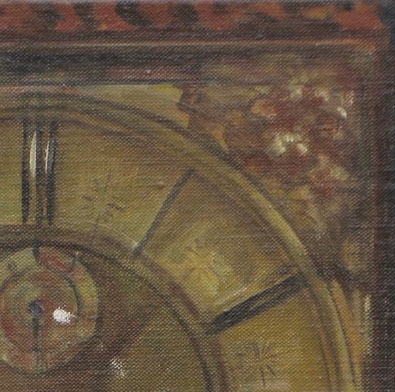 Antique Clock Ashmolean Museum