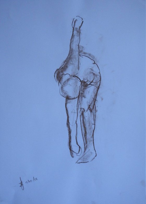Yoga Series Gestural drawing #2