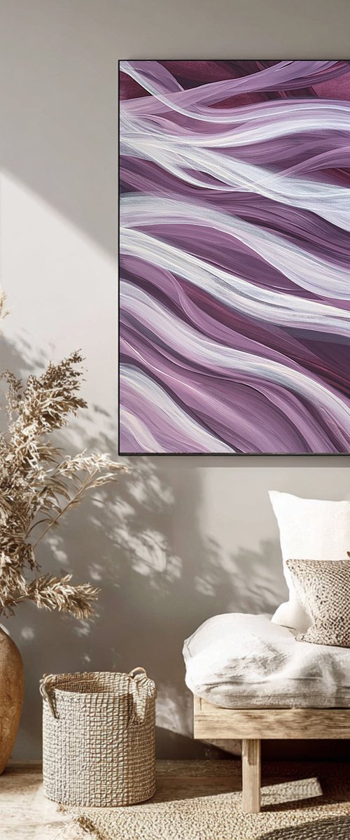 Currents of Amethyst by Tatiana Malinovscaia