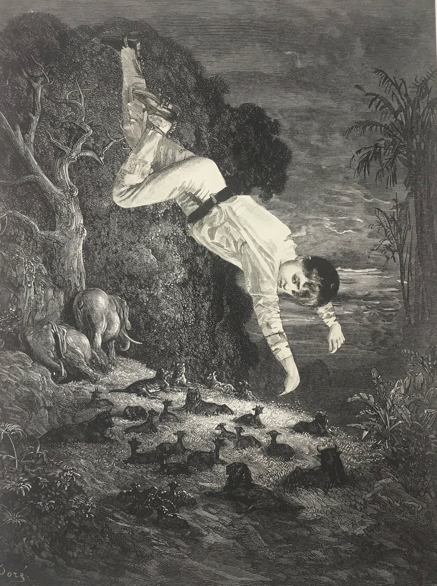 Surrealistic Portrait Collage By Tudor Evans, 7 X 10", Sleeping, Original Artwork