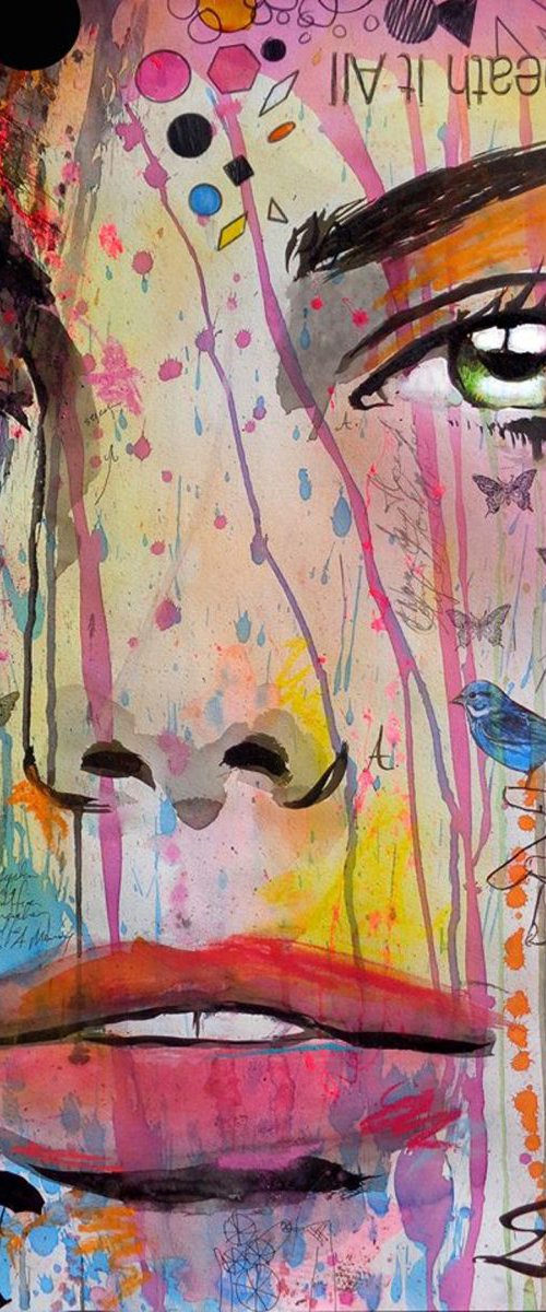 UNDERNEATH IT ALL by Loui Jover