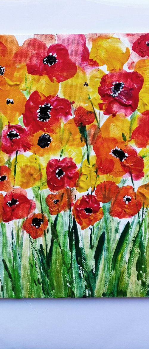 Poppies #2 by Jenny Moran