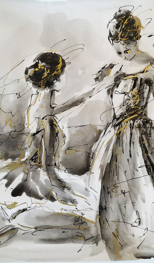Ballet Scene by Antigoni Tziora
