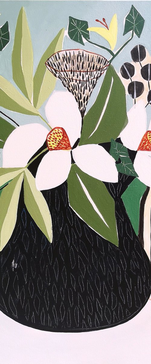 Morning Flowers I by Marisa Añón
