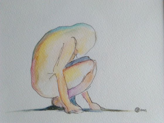Crouching