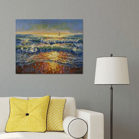 "morning by the sea"