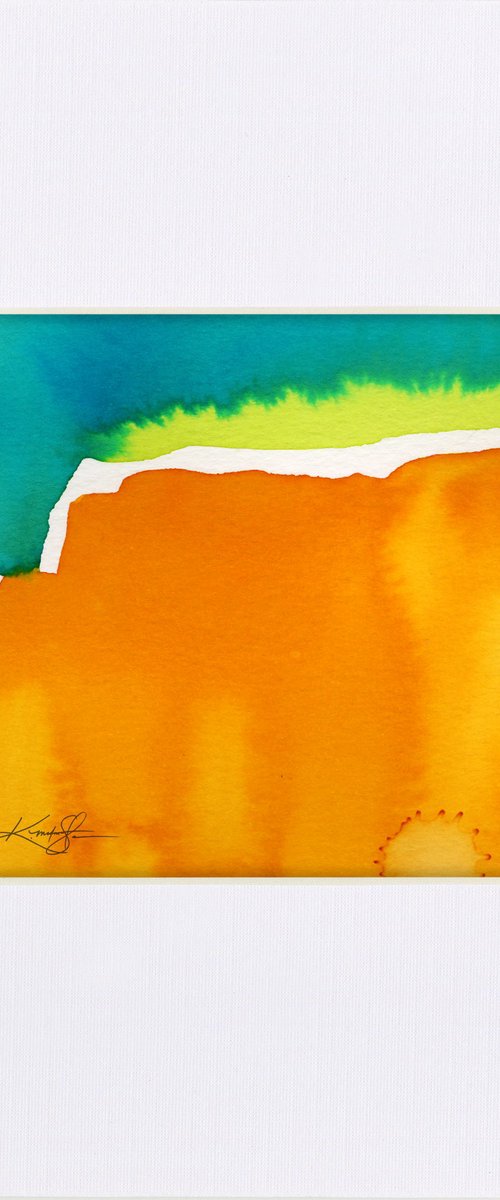 Watercolor Abstract 18 by Kathy Morton Stanion