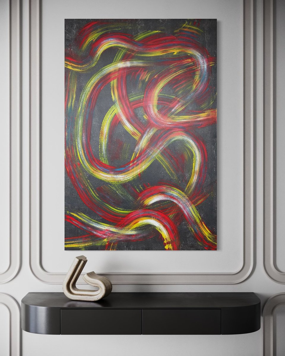  Nightdrive By Maarit Korhonen, 36 X 55, Artwork For Sale On Artfinder