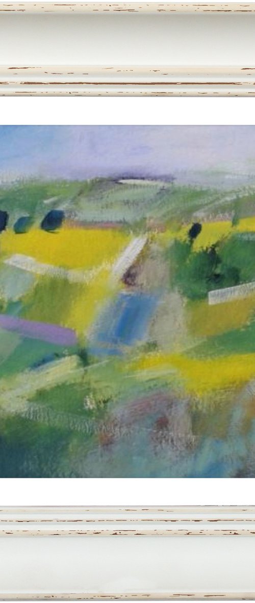 Rapeseed Fields, Hampshire IV by Jan Rippingham