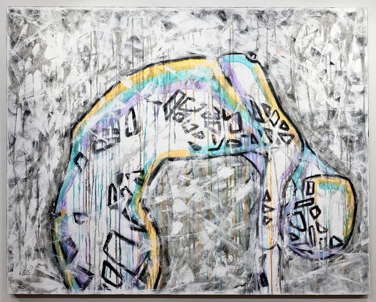  Over Backwards By Jonathan Lindsay, 58 X 46, Artwork For Sale On Artfinder