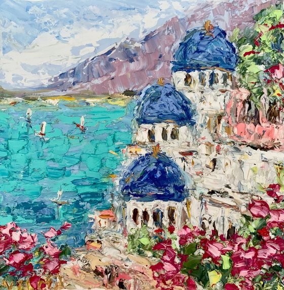 In Santorini