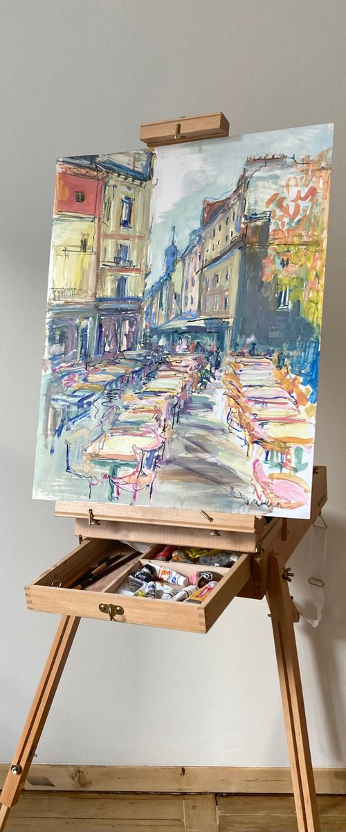 street in Rennes by Mari Skakun