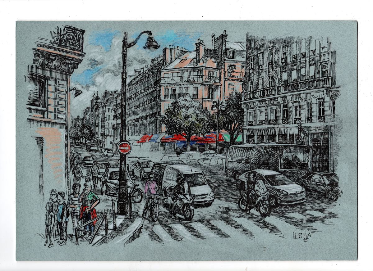 Paris 3 by Ilshat Nayilovich