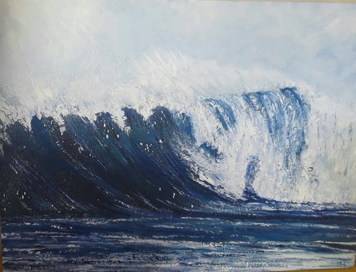 The Blue Wave by Therese O'Keeffe