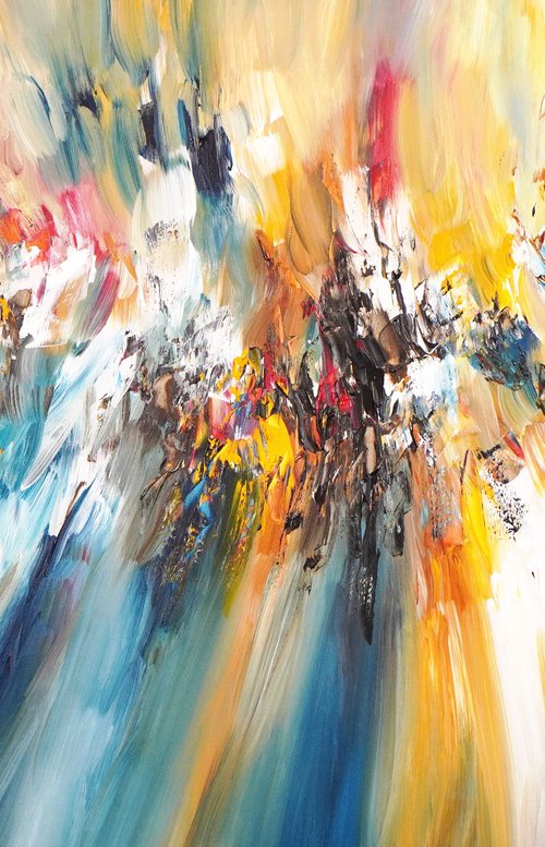 Turquoise Daydream XL 5 by Peter Nottrott